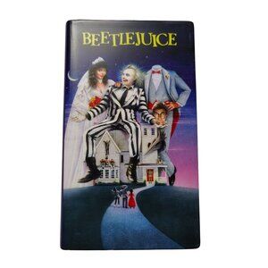 Hallmark Beetlejuice VHS Tape Holiday Christmas Tree Ornament